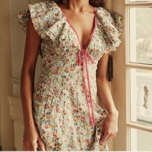 Doen Audette Dress EUC Sunshine Blossom